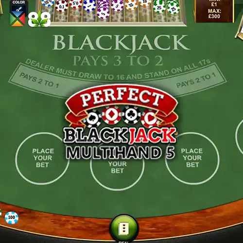Perfect Blackjack Multihand 5