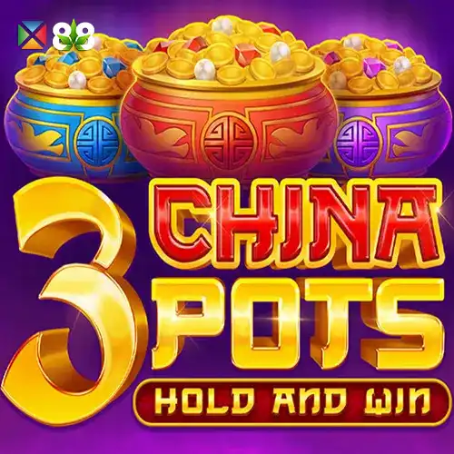 3 China Pots
